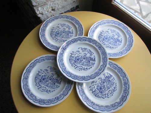 Assiettes dessert - assiettes, à