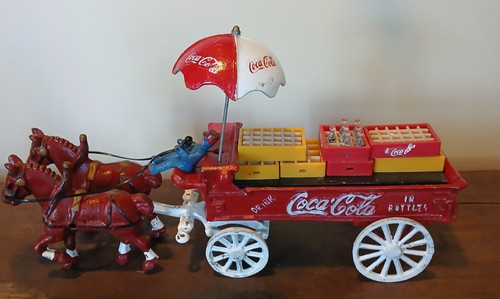 Vintage cast iron coca cola - vintage,