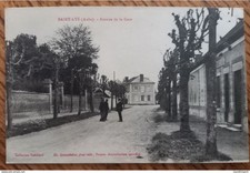 Saint Lyé (Aube) - Avenue de la Gare - Boucherie à droite