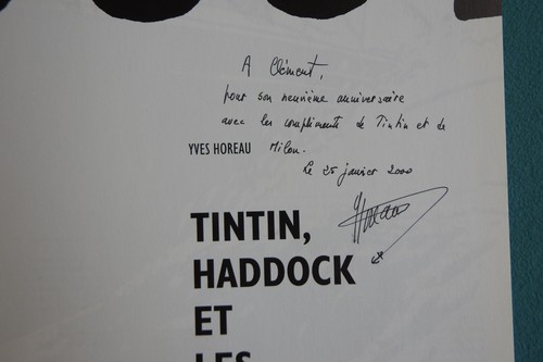 Yves horeau tintin haddock - horeau,