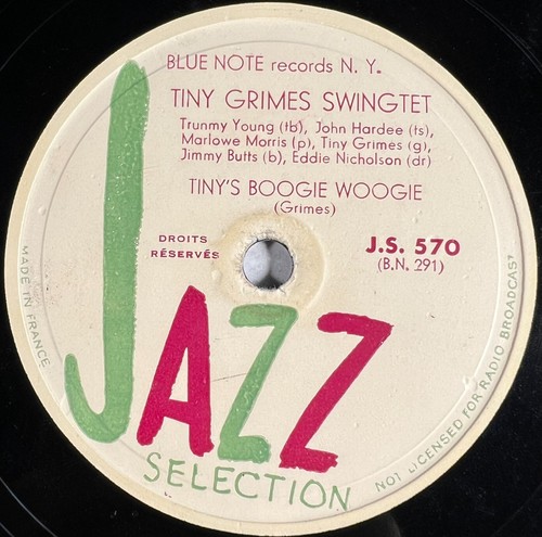 Tiny grimes swingtet - swingtet, jam