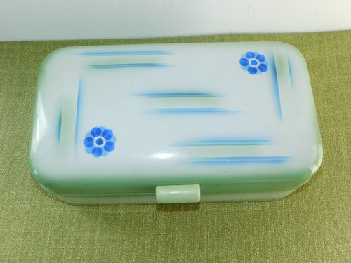 Antique émaillé boîte - Émaillé,