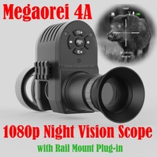 Megaorei M4A Night Vision Scope 1080p Hunting Camera 850nm Video Record IR Rifle