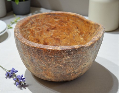 Bol curry rond grès - À, en