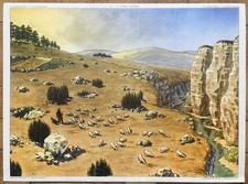 🌄 Ancienne affiche scolaire