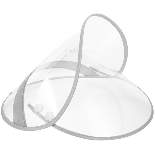 Chapeau transparent bord - à,