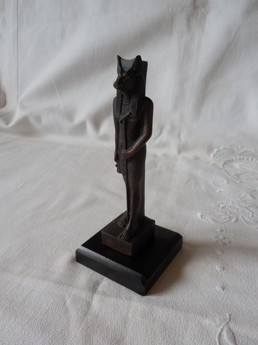 Statuette bronze anubis - statuette,