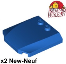 Lego 2x Wedge 4x4 x2/3 plaque