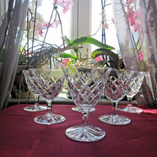 6 verres a vin blanc cristal