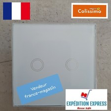 Interrupteur tactile, 2 Boutons simples. 