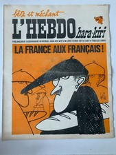 Hara Kiri Hebdo N°59 du