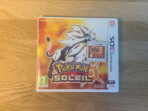 Pokémon soleil 3ds - pokémon,
