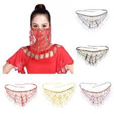 Voile de visage pour danse du