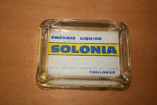 Ancien Cendrier Engrais Liquide Solonia Toulouse