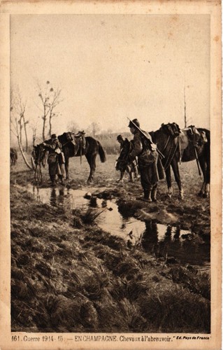 Cpa militaire en - cpa,