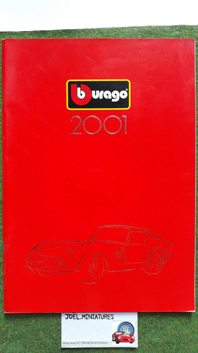 Catalogue burago 2001 voitures - burago,