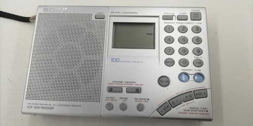 Sony icf sw7600gr world band - sony,