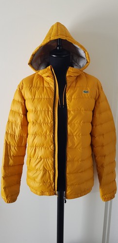Doudoune moutarde lacoste - doudoune,