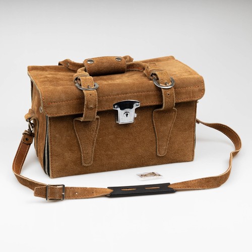 Genuine leather vintage camera - genuine,