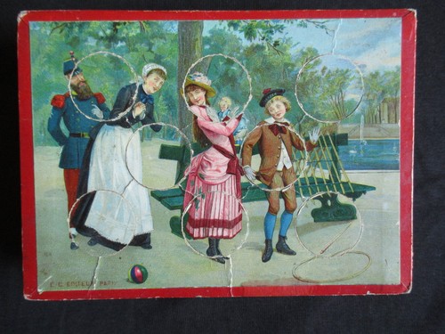 Ancienne planche loto 8 - loto, et