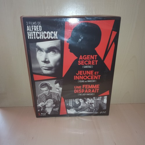 Hitchcock coffret blu ray - hitchcock,