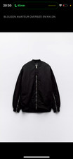Zara Black Oversize Nylon