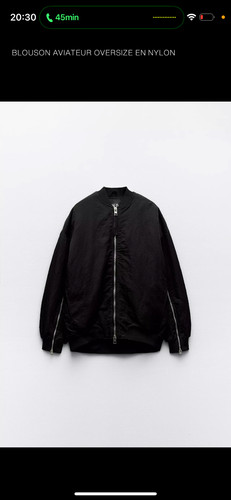 Zara black oversize - zara,