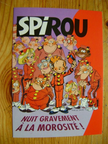 Carte postale spirou - /, &
