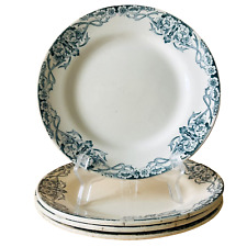 4 assiettes anciennes HB & Cie