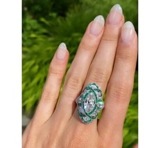 Bague de mariage art déco