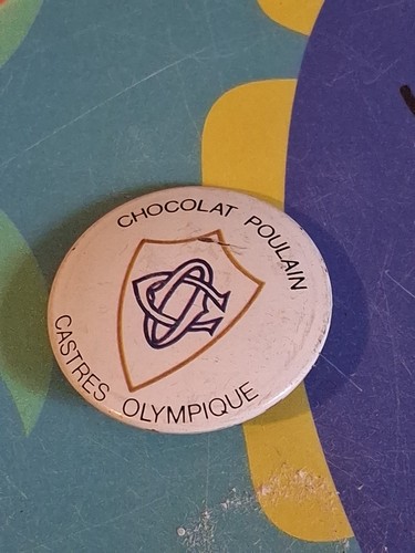 Vintage badge tole - tole, annee