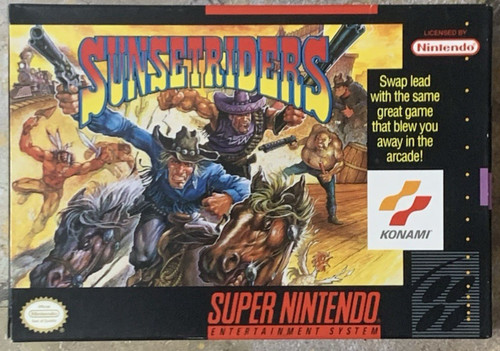 Sunset riders complete cib - riders,