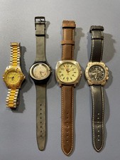 LOT DE MONTRES : charles vögele, swatch, spirit of st louis...