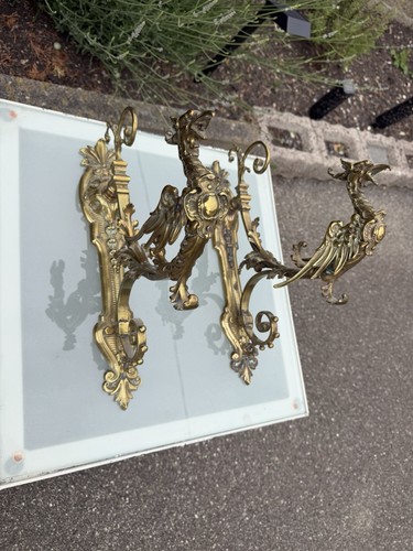 Paire appliques murales - d'appliques,