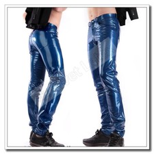 Latex Jeans Classic Slim Pants