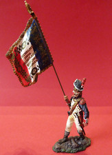 Soldat de plomb The Collectors Showcase - Drapeau des grenadiers premier empire