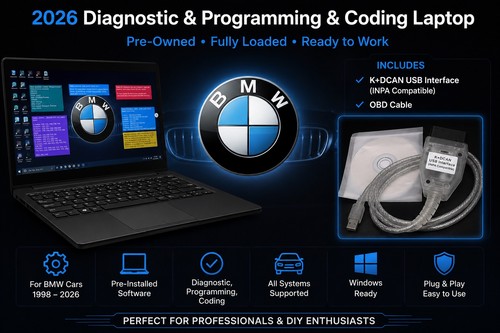 Diagnostic laptop for bmw - laptop,