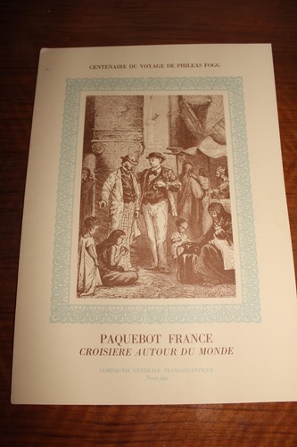 Menu paquebot france - paquebot,