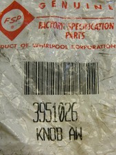 FSP Whirlpool Washer Knob, Timer 3951026 New Liquidation ^^