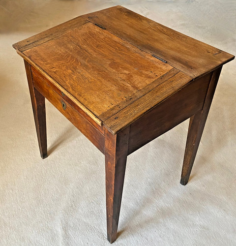 Ancien bureau écolier - bureau, d'écolier