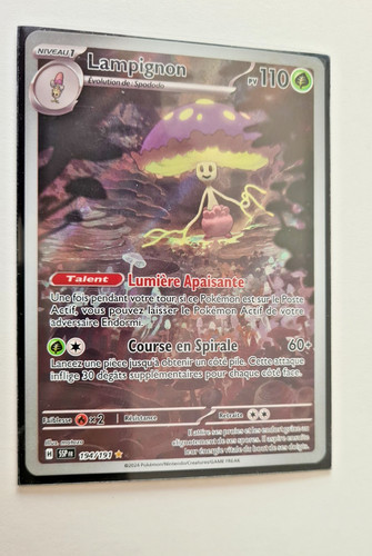 Carte pokémon lampignon - pokémon,