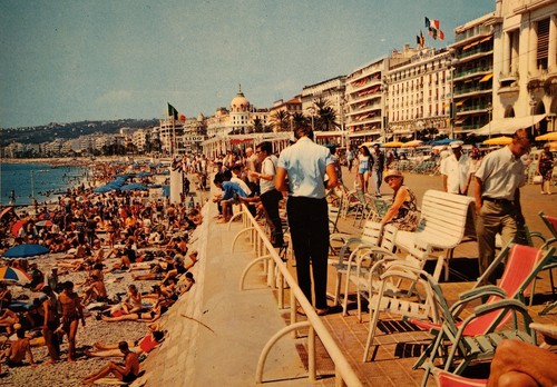 Carte postale nice au - postale,