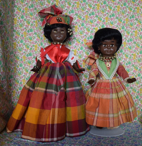 Poupées antillaise - poupées,