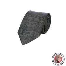 Cravate neuve PEANUTS Snoopy 921005 grise Snoopy et personnage Woodstock cadeau