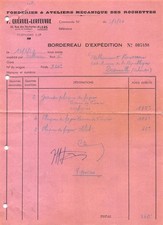 1960 FONDERIES ET ATELIERS MECANIQUE P QUERUEL LORFEUVRE A FLERS - M. ROUSSEA