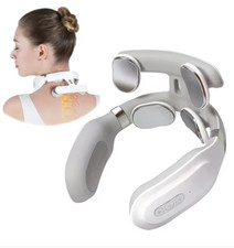 "Massageur de Cou 4 Têtes avec Chauffage et Vibration : Soin Cervical Complet"