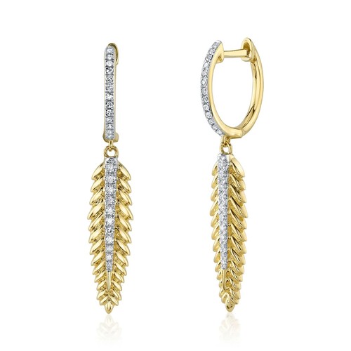 14k jaune diamant - jaune,