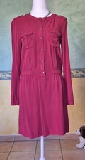 Robe chemise Camaïeu fuschia 38