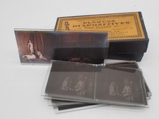 plaques de verre ancienne érotique 1920
