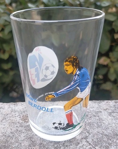 Verre vintage 1978 - verre, moutarde